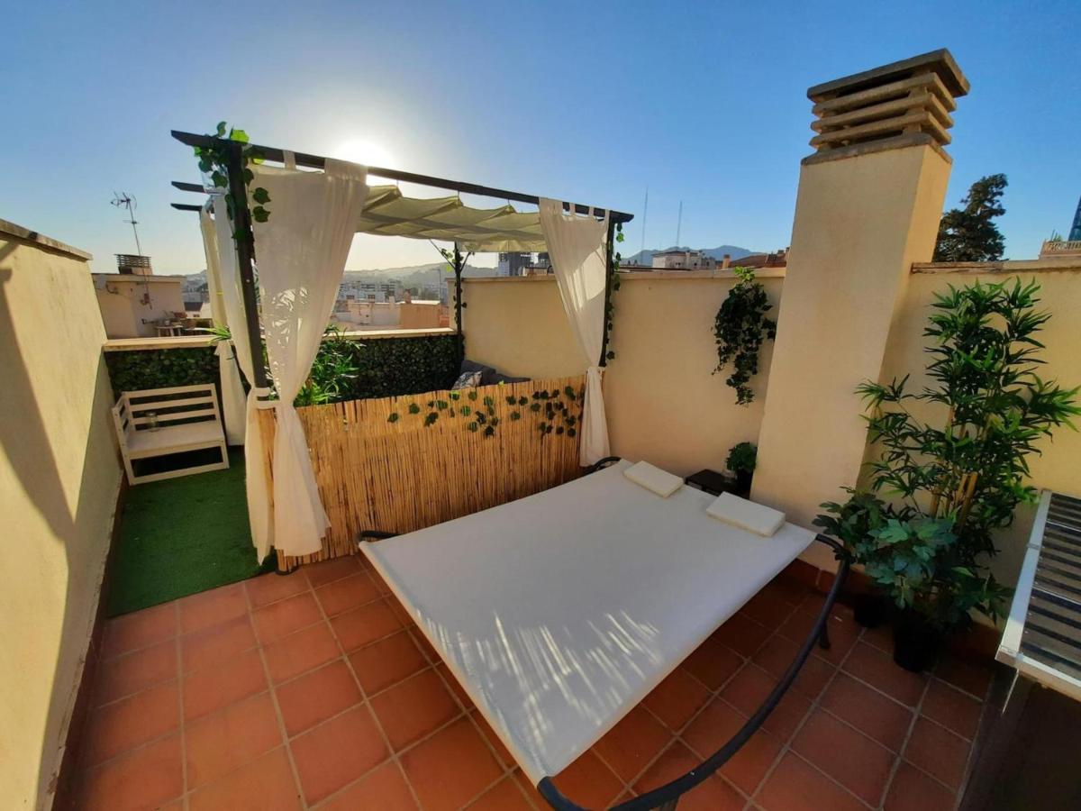 Апартаменти Del Parque Flats Atico Capuchinos Малага Екстер'єр фото