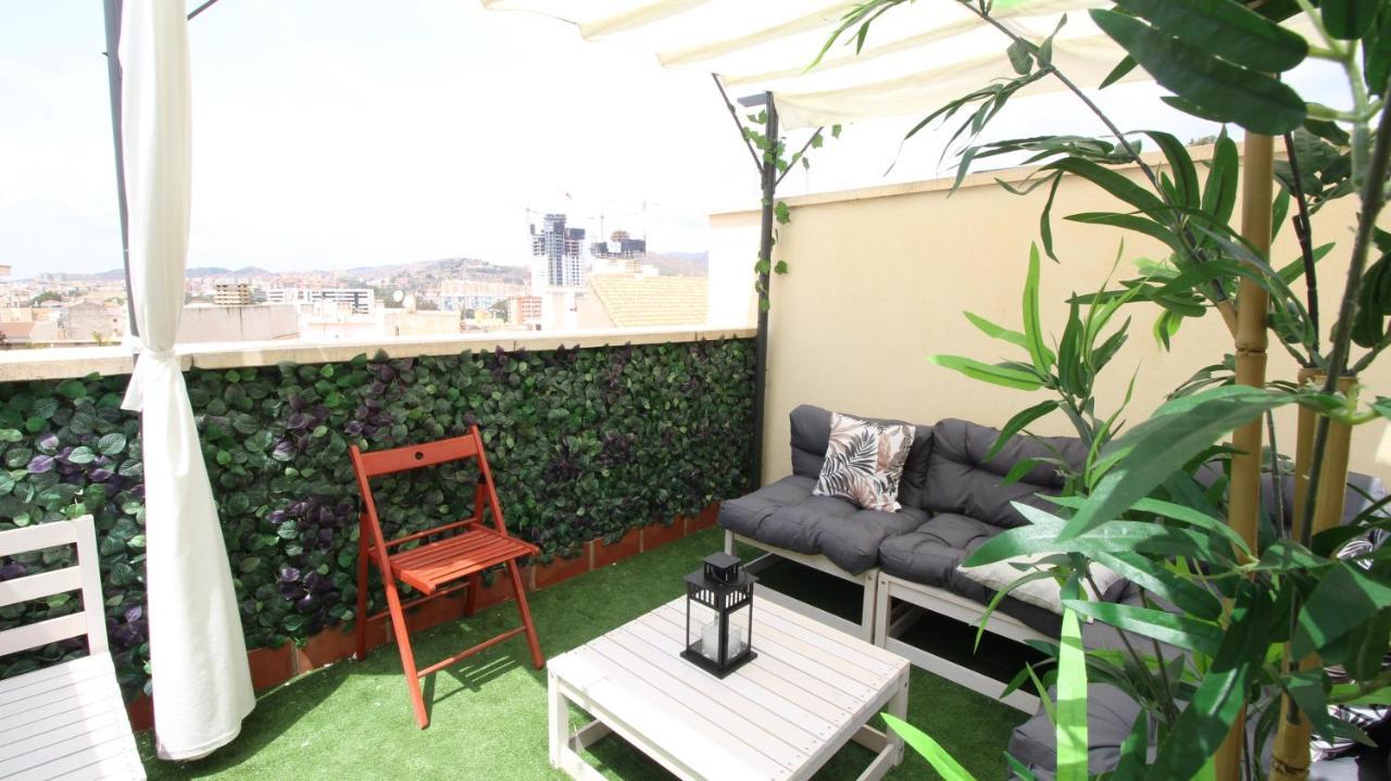 Апартаменти Del Parque Flats Atico Capuchinos Малага Екстер'єр фото